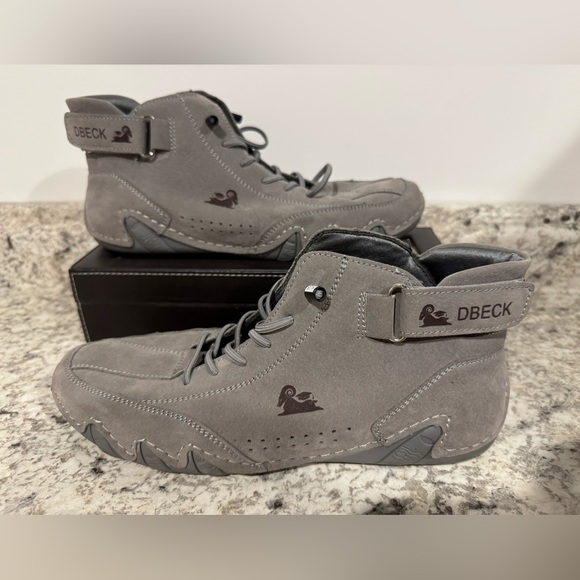 Dbeck Shoes - Dbeck Trail She-roes Shoes Boots Waterproof Lightweight Hiking Gray Size 39